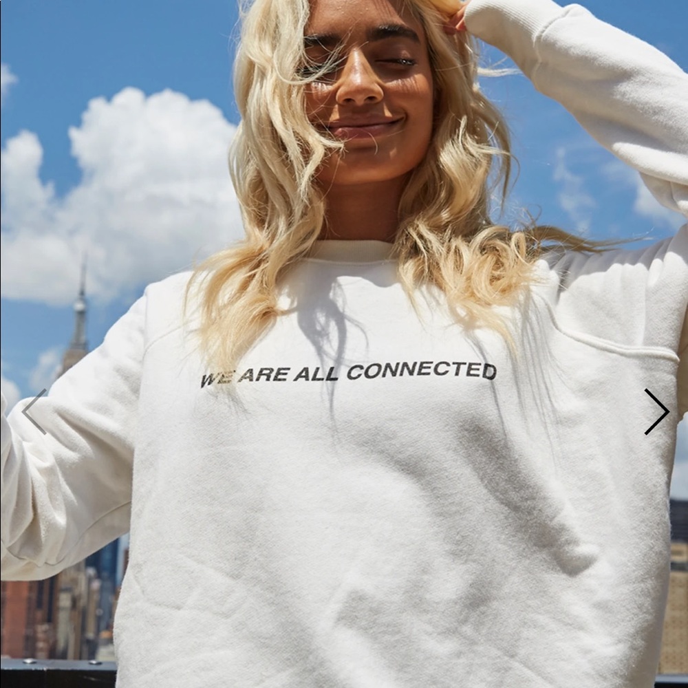 Spiritual Gangster WE ARE ALL CONNECTED Heavy Sweatshirt